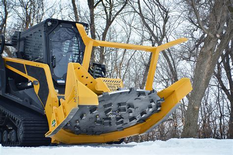 low ground pressure skid steer mulcher|skid steer disk mulcher attachment.